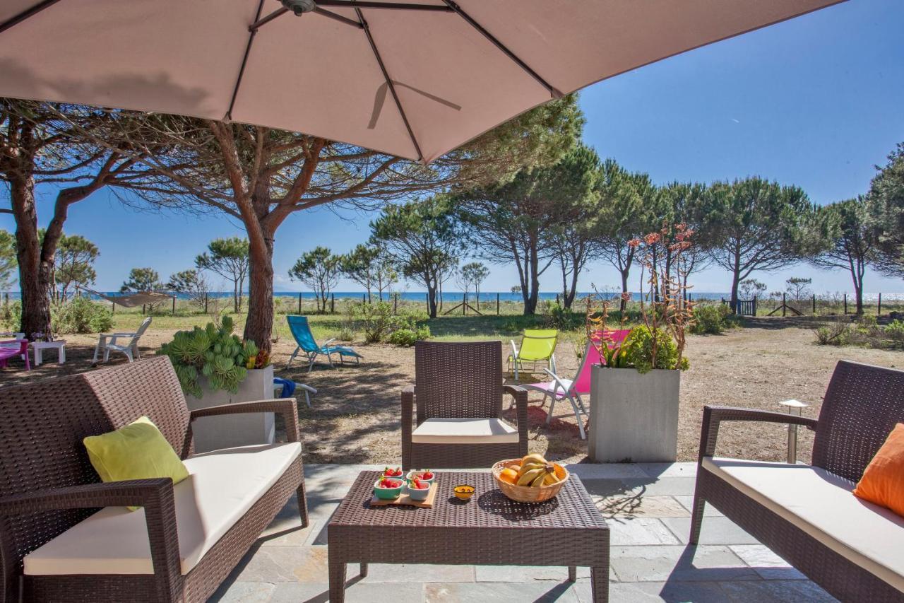 Maisons Bord De Mer- Marine De Sorbo - Gites 3 Epis Pinarellu Kültér fotó