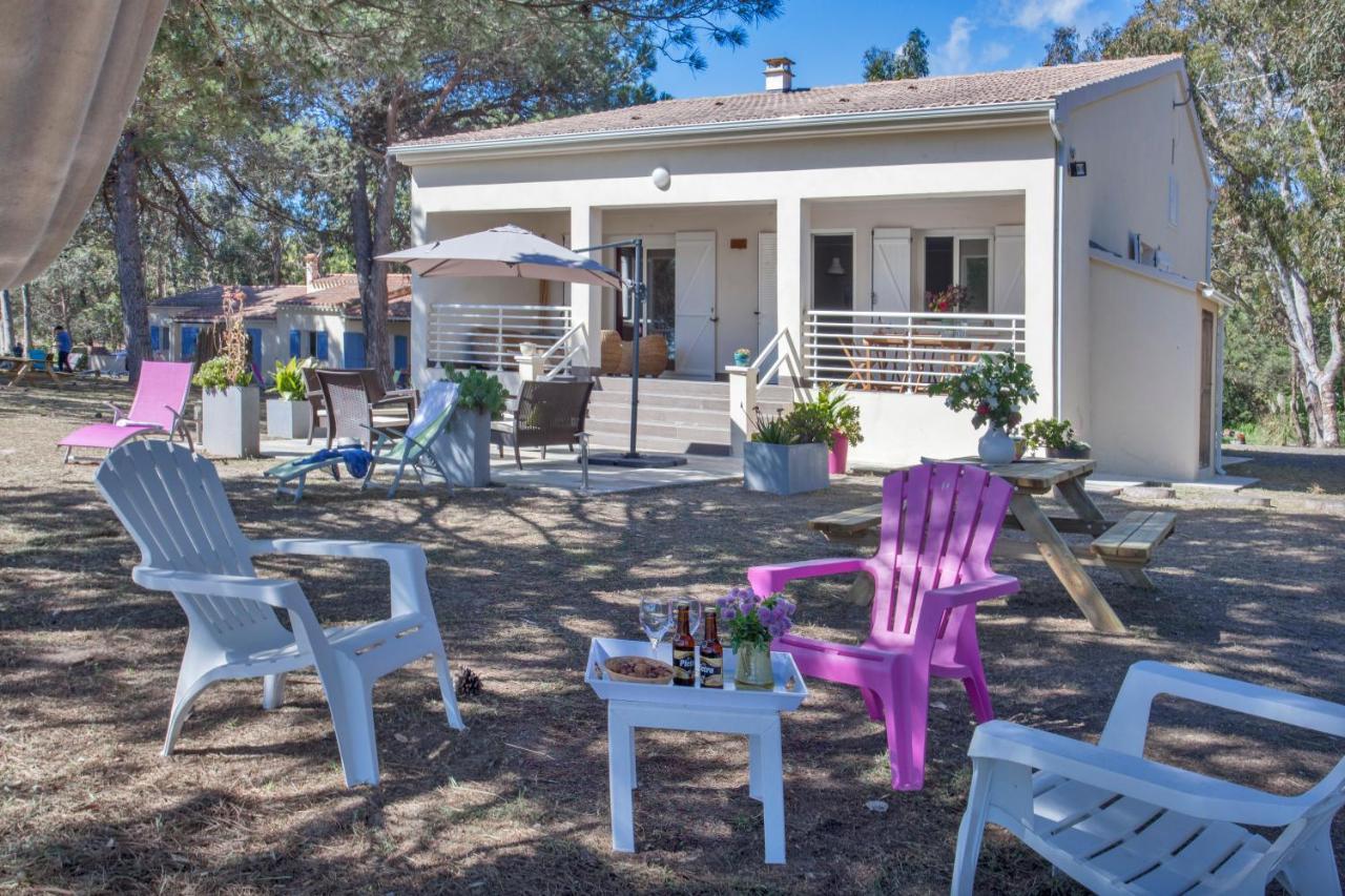 Maisons Bord De Mer- Marine De Sorbo - Gites 3 Epis Pinarellu Kültér fotó