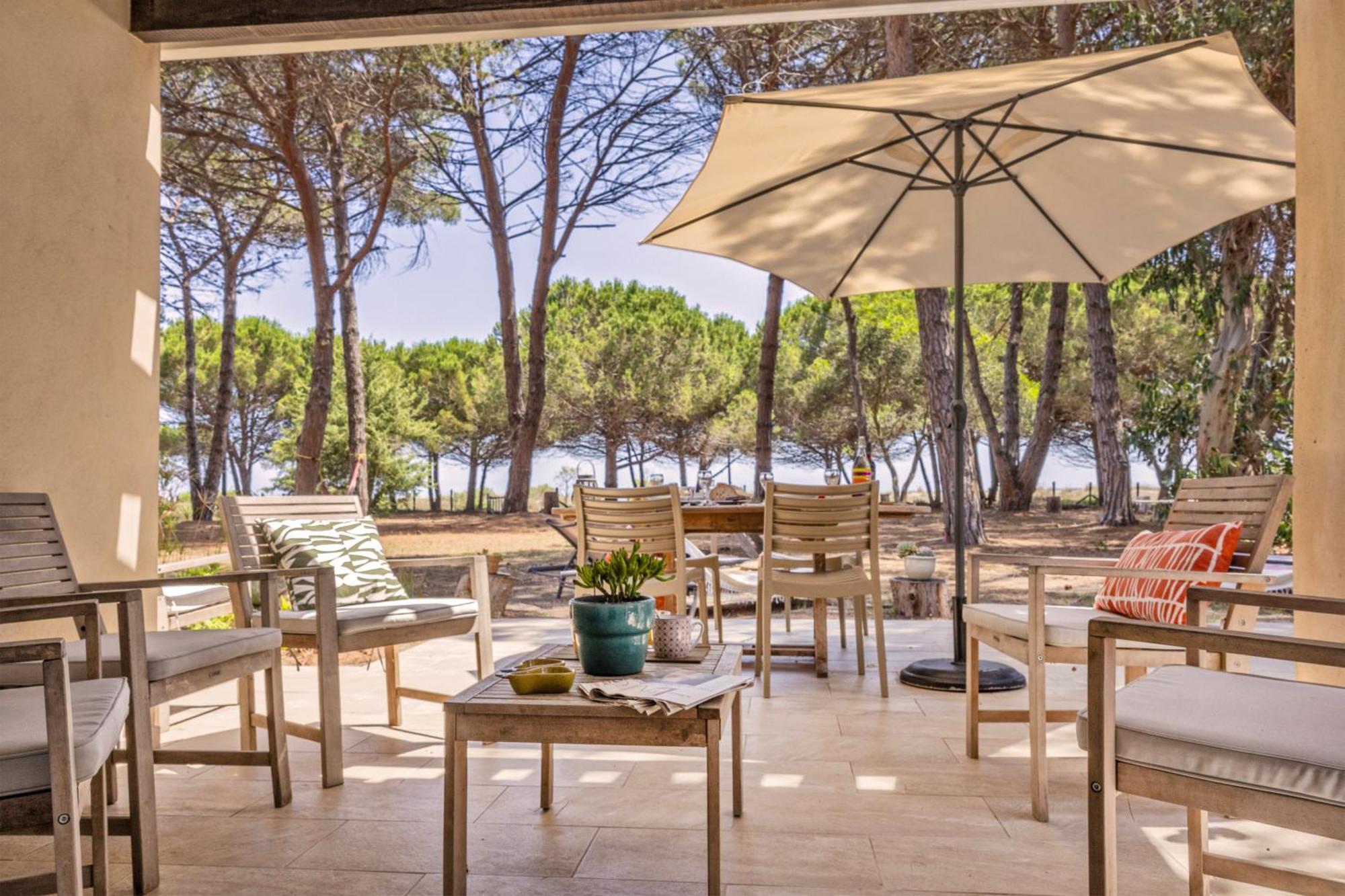 Maisons Bord De Mer- Marine De Sorbo - Gites 3 Epis Pinarellu Kültér fotó