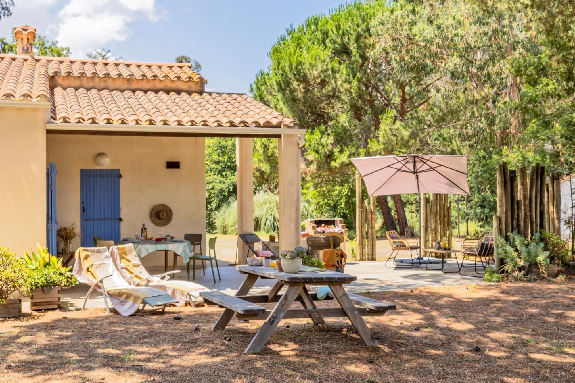Maisons Bord De Mer- Marine De Sorbo - Gites 3 Epis Pinarellu Kültér fotó
